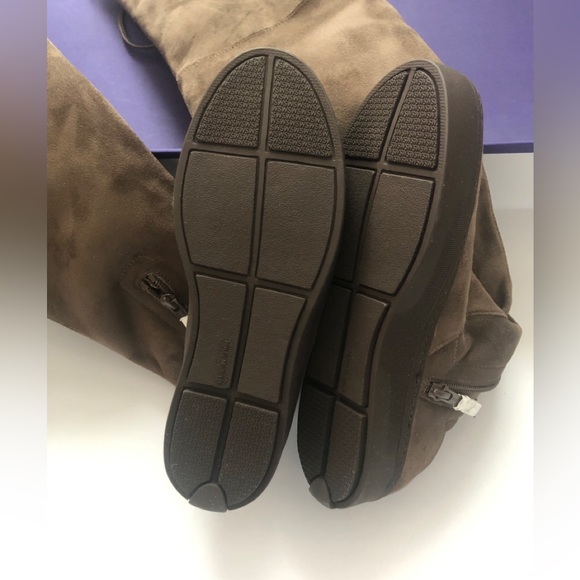 Stuart Weitzman  PLAYTIME Over The Knee Boot Thigh High Brown Suede - Picture 4 of 8